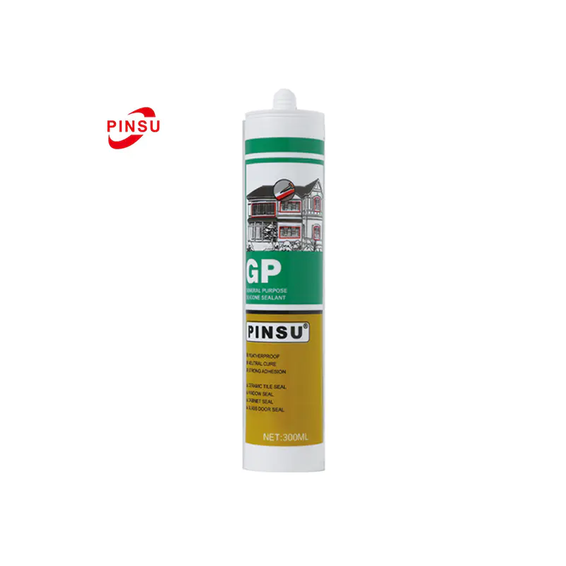 Etanșant siliconic neutru PINUS-GP rezistent la intemperii pentru sticlă și metal
