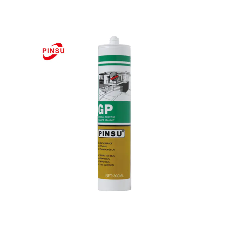 Etanșant siliconic acetic PINSU-GP pentru etanșarea geamurilor și ferestrelor